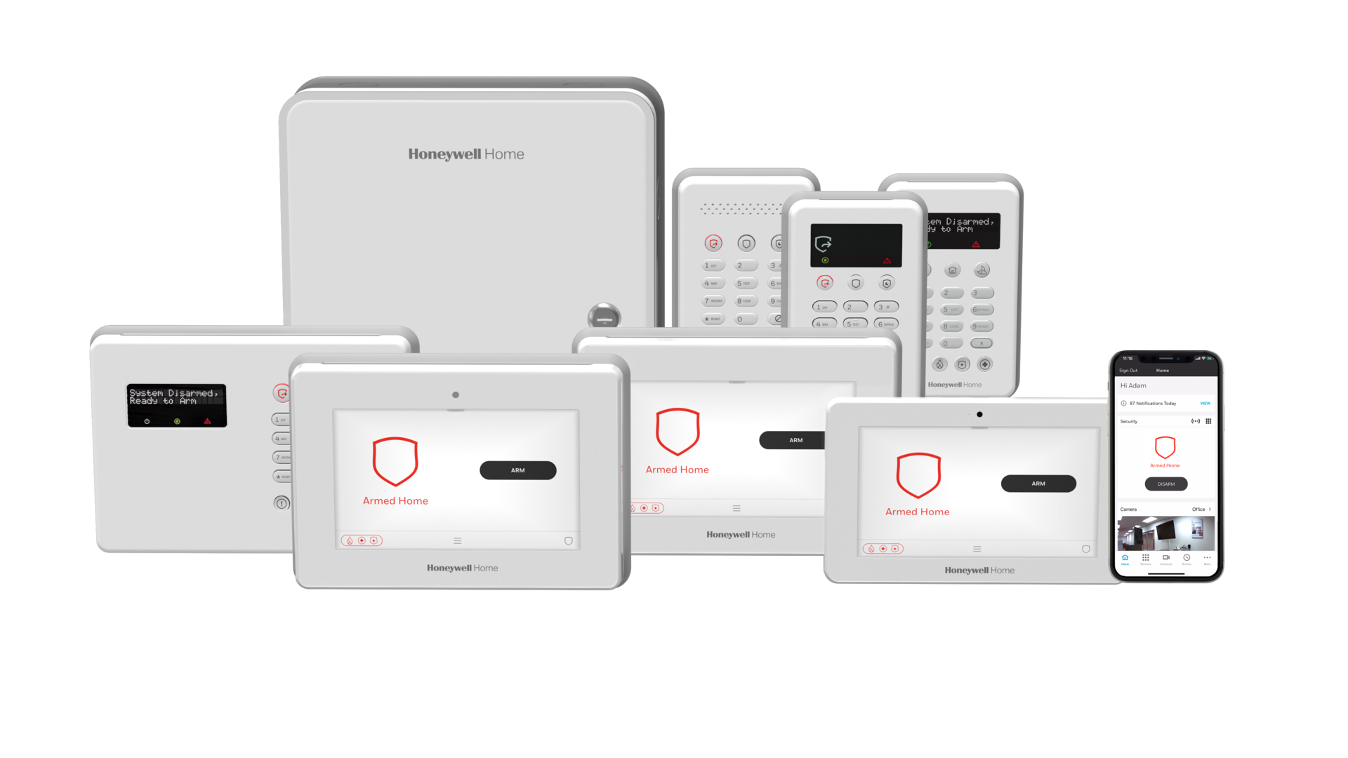 Honeywell Home Pro Series Security And Home Automation Platform