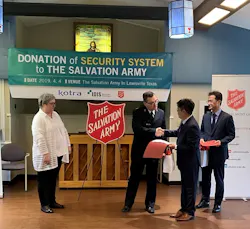 IDIS America, the regional headquarters of the South Korea-based global video surveillance manufacturer, has announced a substantial donation of equipment to The Salvation Army of North Texas, and the completion of installation at the charitable endeavor’s newest facility in Lewisville, Texas. The donation was made in conjunction with KOTRA, the Korean Investment-Promotion Trade Agency, office in the Dallas-Fort Worth area. IDIS America, the regional headquarters of the South Korea-based global video surveillance manufacturer, has announced a substantial donation of equipment to The Salvation Army of North Texas, and the completion of installation at the charitable endeavor’s newest facility in Lewisville, Texas. The donation was made in conjunction with KOTRA, the Korean Investment-Promotion Trade Agency, office in the Dallas-Fort Worth area.