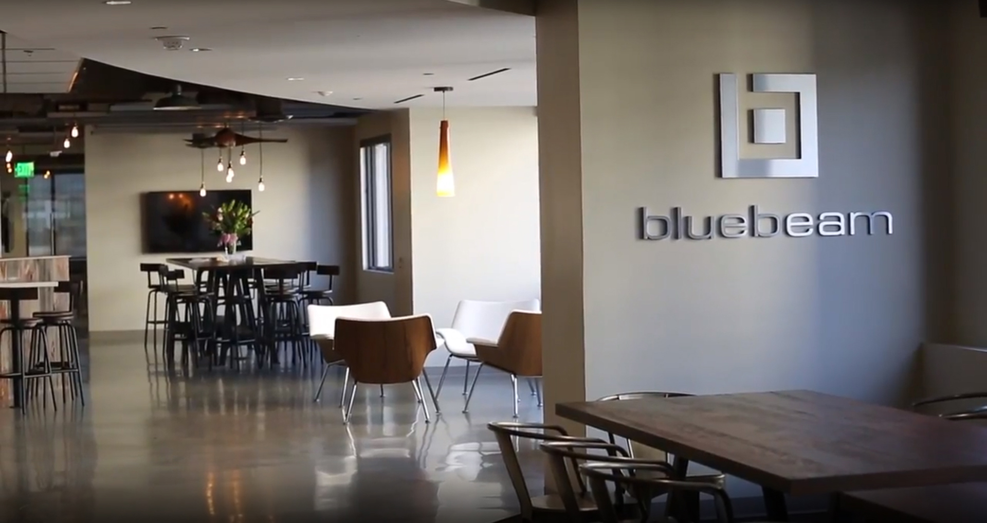 From the design phase, the consultant, architect and integrator worked closely to achieve a fast-paced but detailed installation at Bluebeam's new Pasadena headquarters.