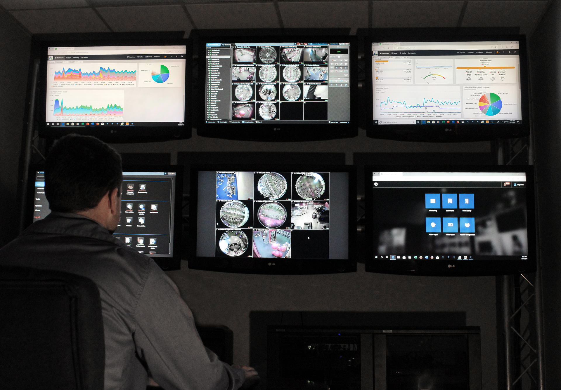 The Hanwha-Genetec Planet Fitness solution also provides key employee analysis that can help managers identify areas of improvement.