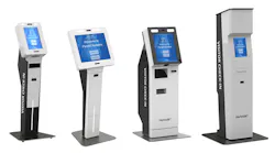 Kiosk Banner White Kiosk Banner White