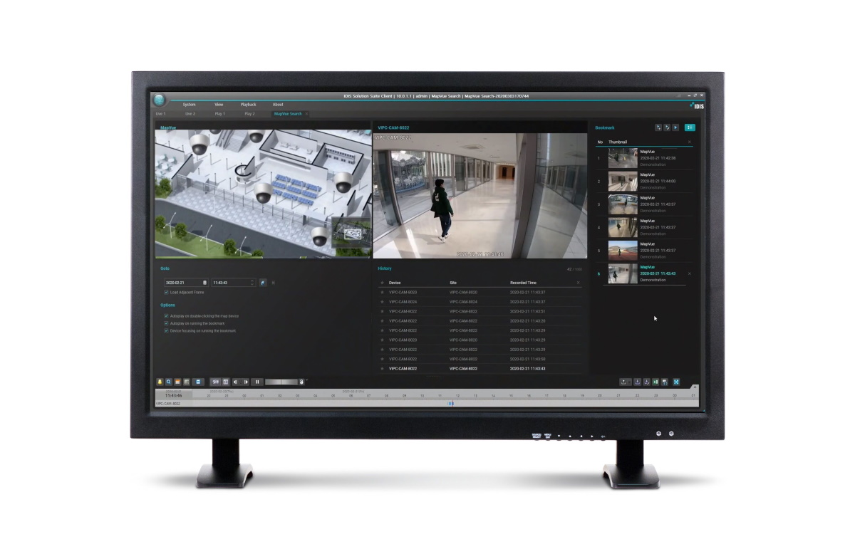 IDIS has further enhanced its IDIS Center VMS by adding new features and functions targeted at small to mid-sized enterprises and multi-site customers.