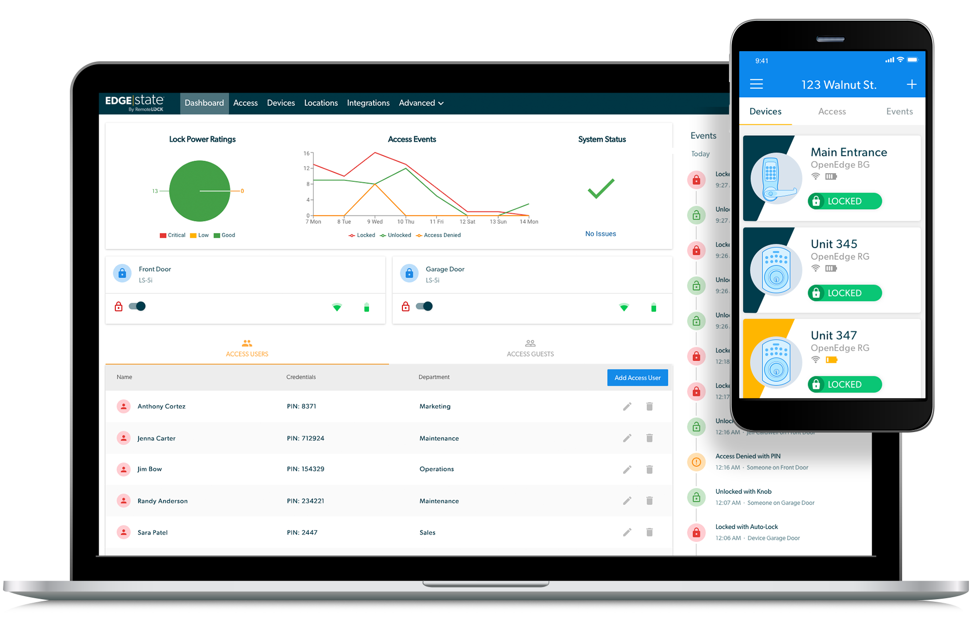 Edge State Desktop + Mobile