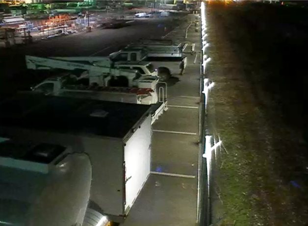 Protech And Cast Lighting Fence Solution