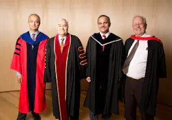 In 2016, Concordia University, a comprehensive research center in Montreal, bestowed a degree of Doctor of Laws, honors causa to Fish (second from the left) In 2016, Concordia University, a comprehensive research center in Montreal, bestowed a degree of Doctor of Laws, honors causa to Fish (second from the left)