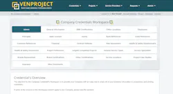 Ven Project Company Credentials Workspace Ven Project Company Credentials Workspace