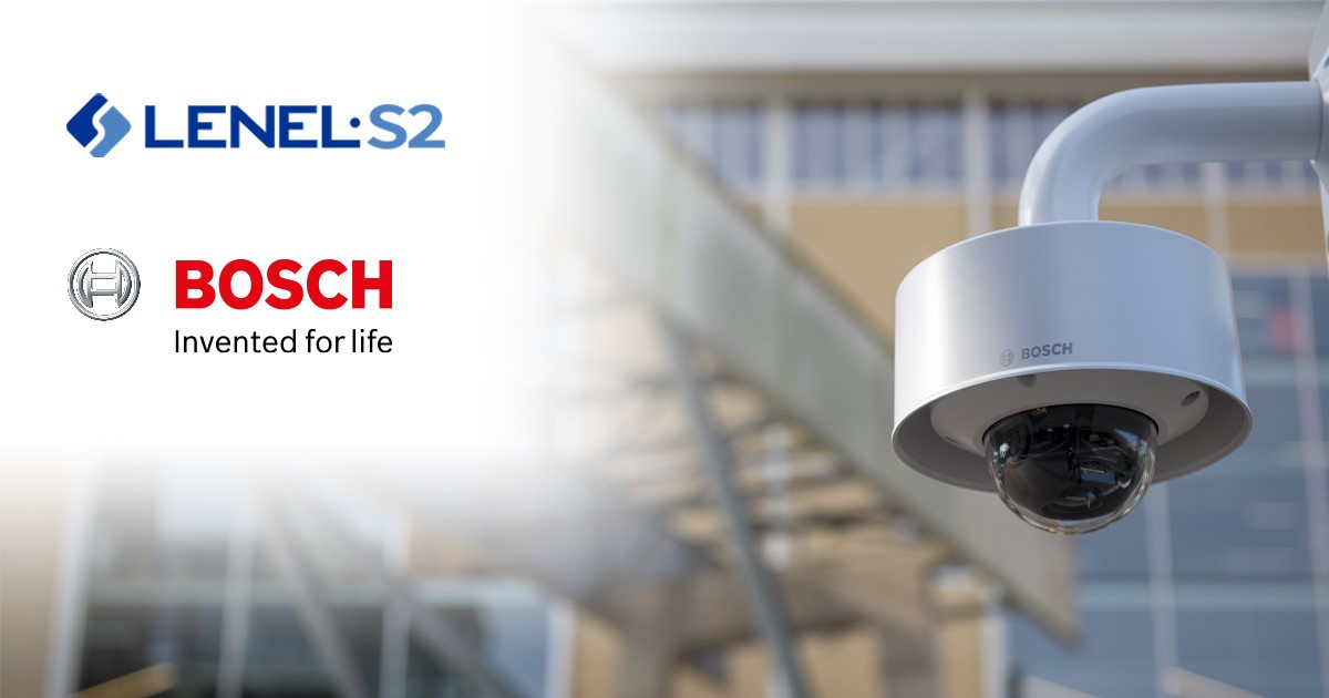 LenelS2 has announced a strategic agreement with Bosch Building Technologies to resell Bosch IP cameras in North America and Europe.