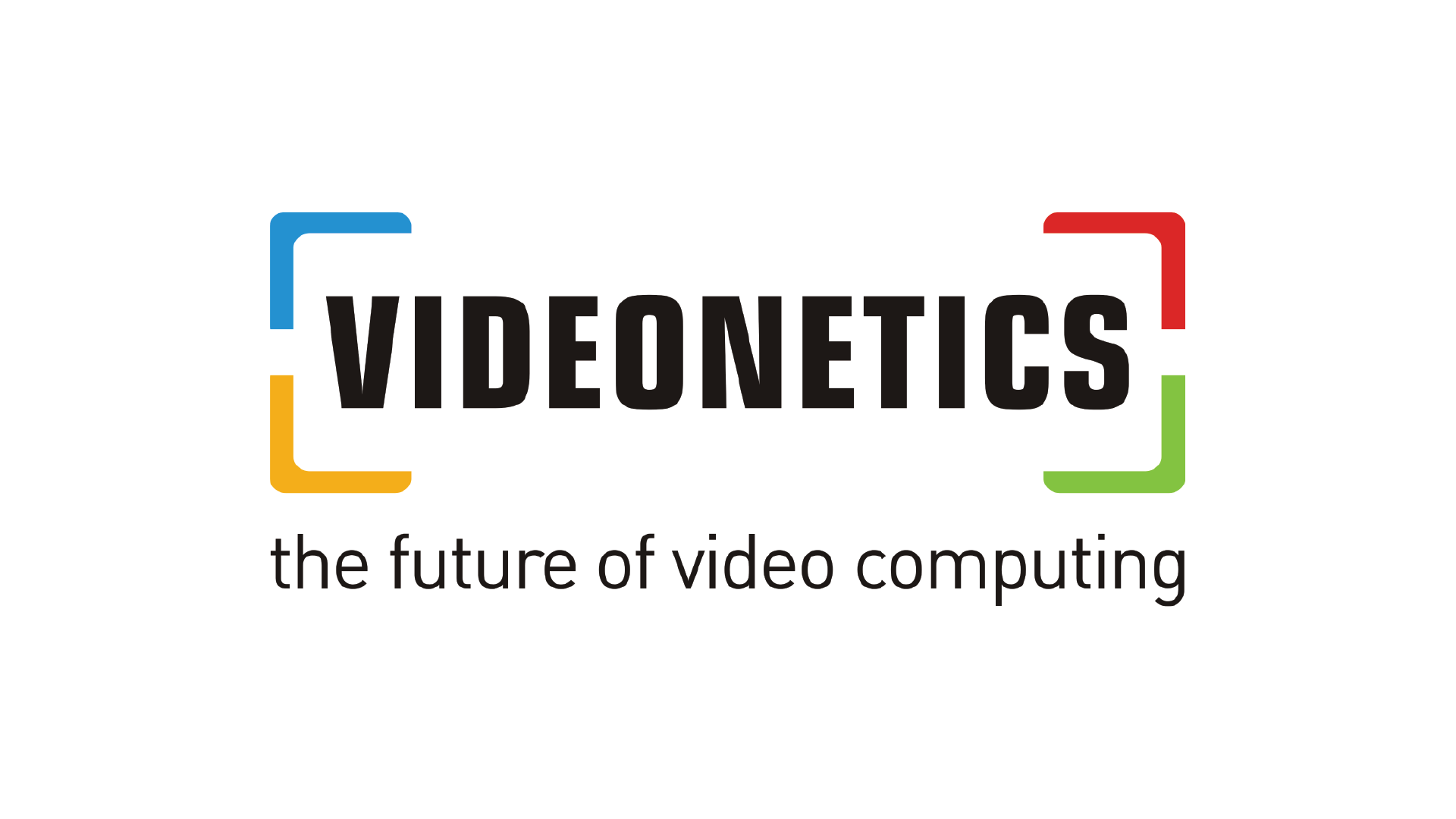 Videonetics Logo White Rwd