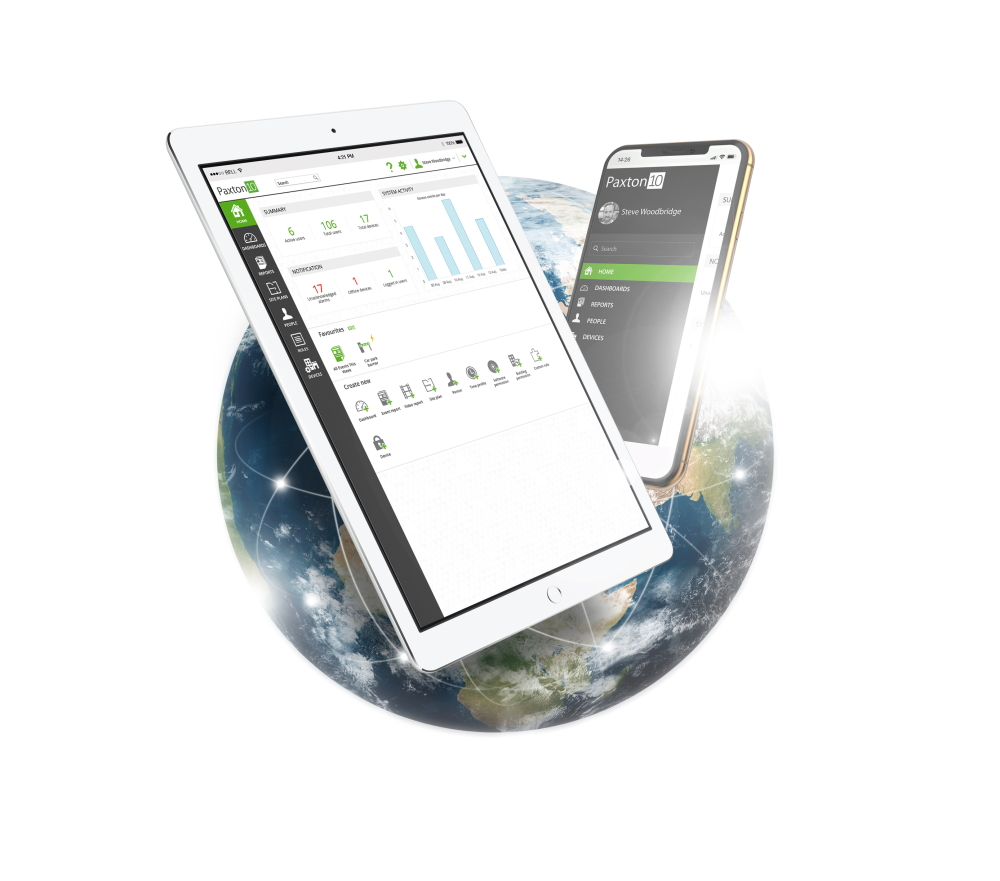 Paxton10 now allows administrators to manage multiple sites, spanning cities, countries and even continents with its multi-site feature.