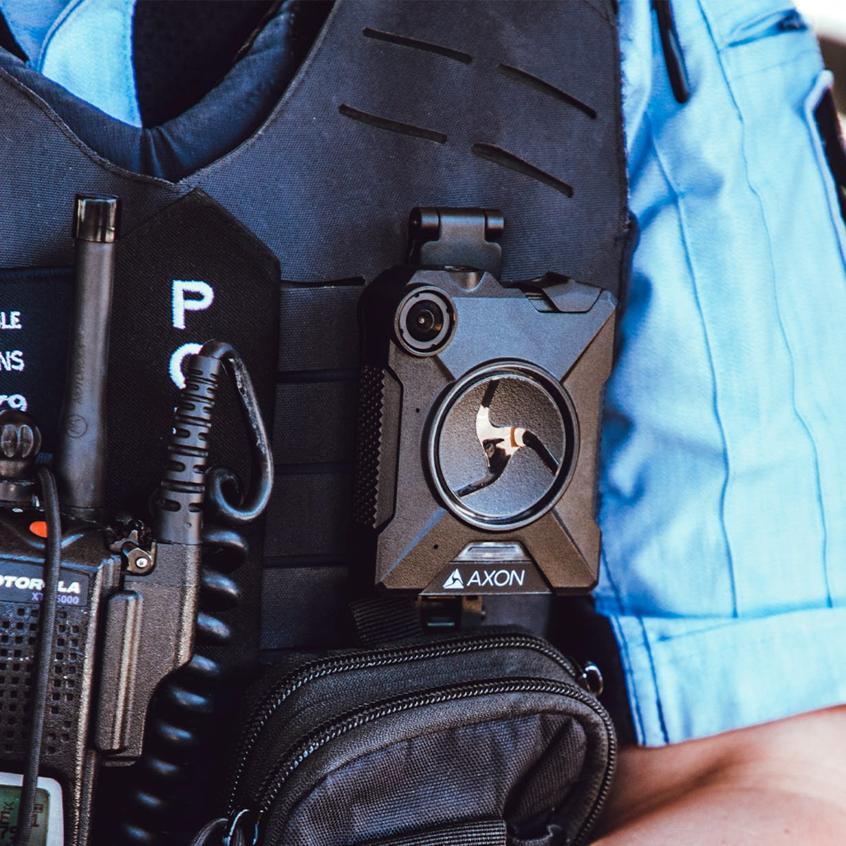 Police body-worn cameras have become a high-profile item.