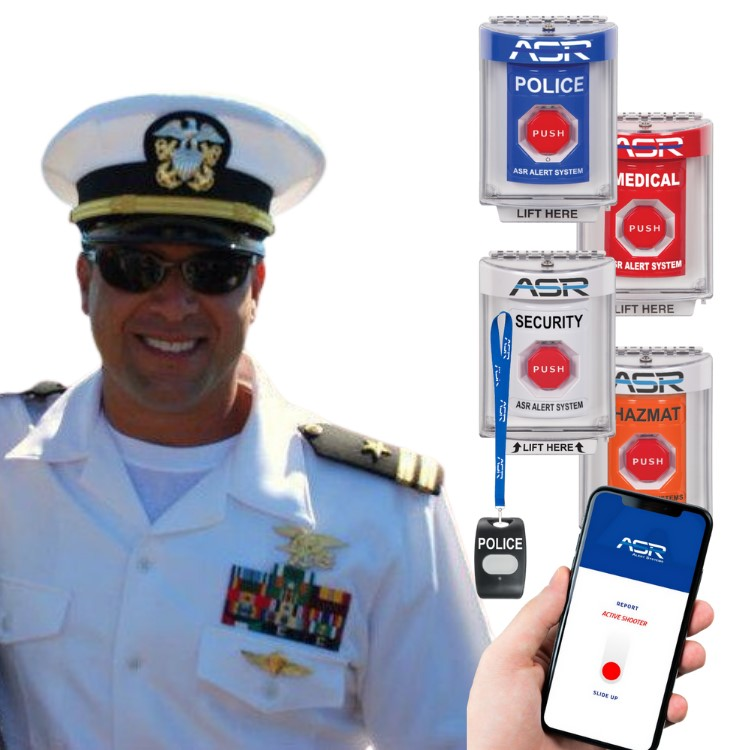 What separates ASR Alert Systems from the competition is their patented technology which sends an emergency notification directly to First Responder (Police) Dispatch Centers, Real Time Crime Centers, and all those under attack.