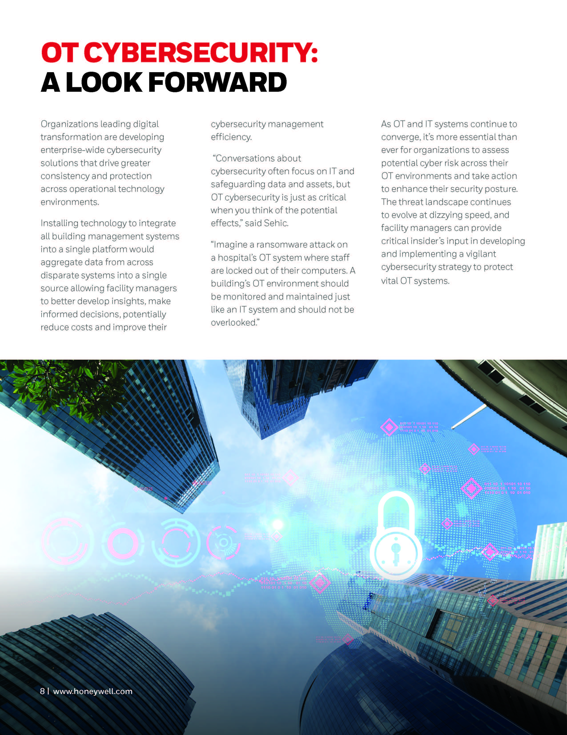 Honeywell Protecting Ot In Facilities From Cyber Threats Report Final (1) Page 8
