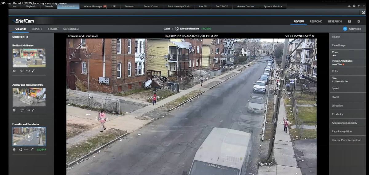 Milestone Systems has launched XProtect Rapid REVIEW, a new add-on analytic feature for the company&rsquo;s popular XProtect video management that is powered by BriefCam's patented video synopsis technology.