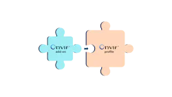 An ONVIF add-on is one or more features that solve a particular use case; for instance, a need for standardizing file formats when exporting video. An ONVIF add-on is one or more features that solve a particular use case; for instance, a need for standardizing file formats when exporting video.