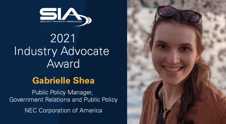 Sia Gabrielle Shea Industry Advocate Award