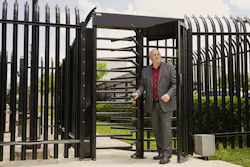 In the last several years, the Jack Evans Police Headquarters building (named after the 53rd mayor of Dallas) has been upgrading its physical security using a layered approach to ensure the safety of officers and visitors 24/7. The most recent addition is a brand-new fence line fortified with vehicle gates and Boon Edam Turnlock full height turnstiles to control pedestrian access into secured parking areas. In the last several years, the Jack Evans Police Headquarters building (named after the 53rd mayor of Dallas) has been upgrading its physical security using a layered approach to ensure the safety of officers and visitors 24/7. The most recent addition is a brand-new fence line fortified with vehicle gates and Boon Edam Turnlock full height turnstiles to control pedestrian access into secured parking areas.