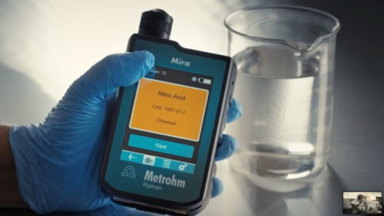 Metrohm Mira DS Handheld Identification System.