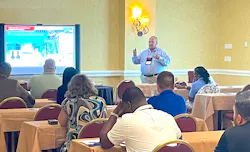 SecurityInfoWatch.com contributor Steve Surfaro presents during an educational session at the 2021 FM Solutions & Security Strategies Summit. SecurityInfoWatch.com contributor Steve Surfaro presents during an educational session at the 2021 FM Solutions & Security Strategies Summit.