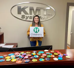 KMT Systems presented these worry stones to Children's Healthcare of Altanta. KMT Systems presented these worry stones to Children's Healthcare of Altanta.