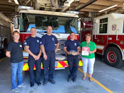 Per Mar Security Services delivered food to the Bemidji Fire Department. Per Mar Security Services delivered food to the Bemidji Fire Department.