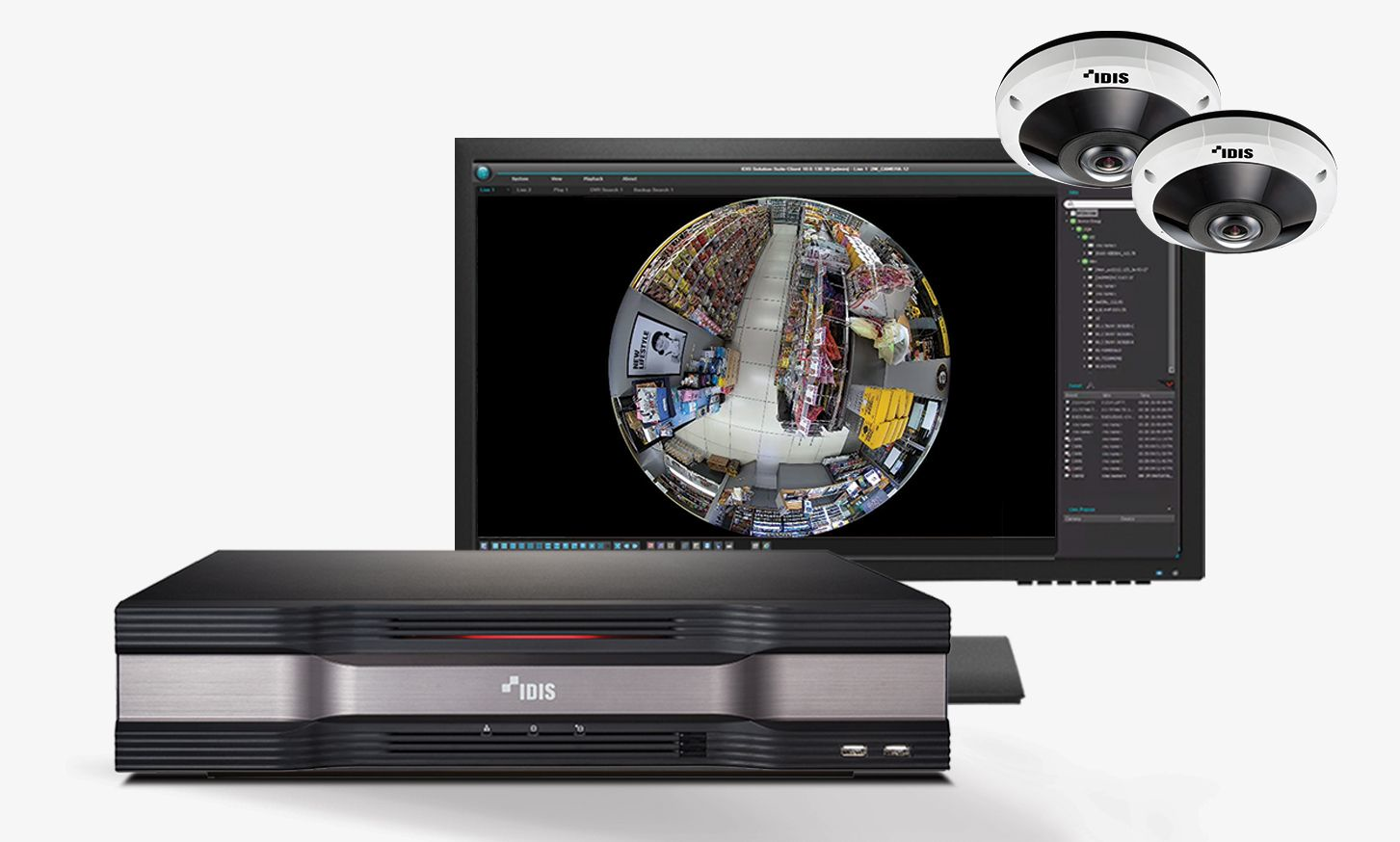 IDIS&rsquo;s plug-and-play tech allowed the system to be installed with the store fully open.