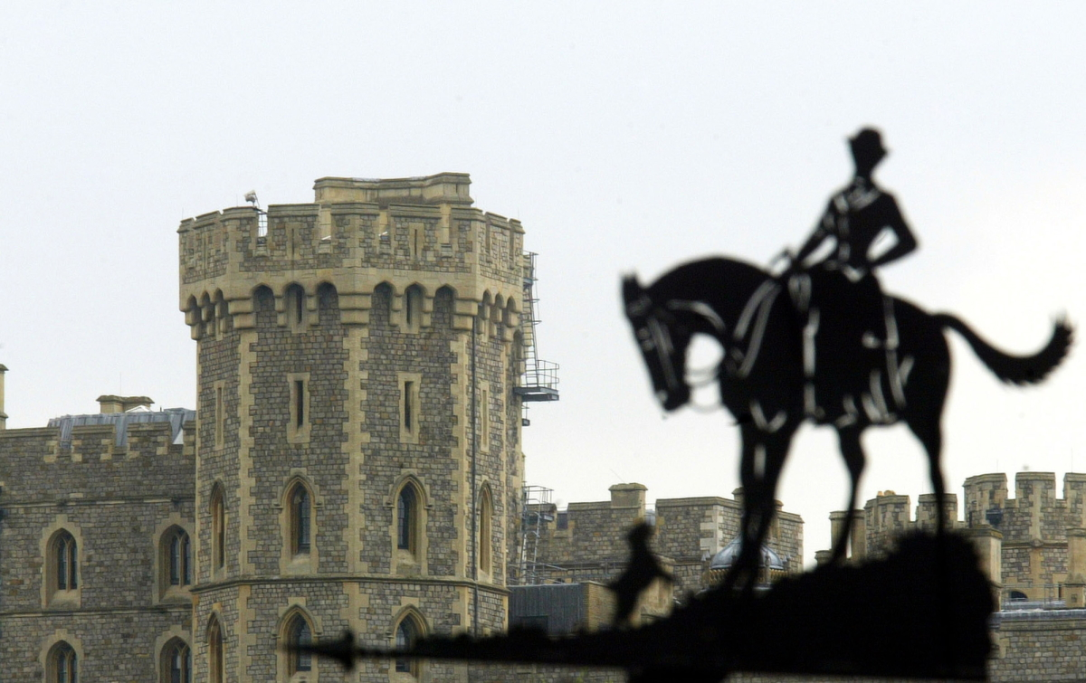 In this photo from May 13, 2004, Windsor Castle is seen on the first day of the Royal Windsor Horse Show at Home Park in Windsor, England.