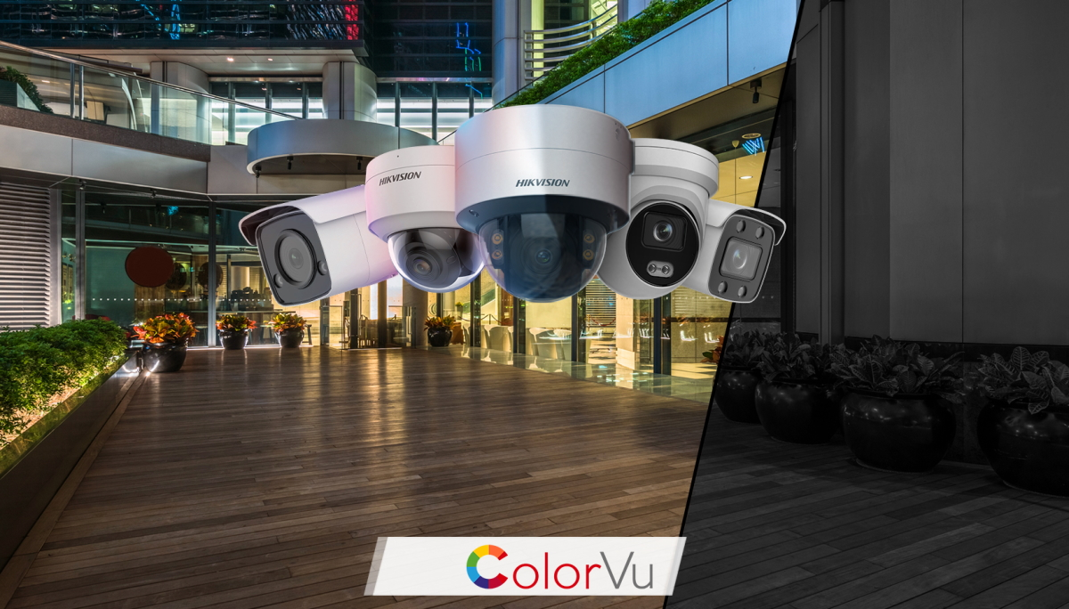 The improved and expanded line of ColorVu G2 cameras incorporates exceptional light-gathering technology employing advanced image processing algorithms and built-in lighting to provide color surveillance 24/7 in dark environments.