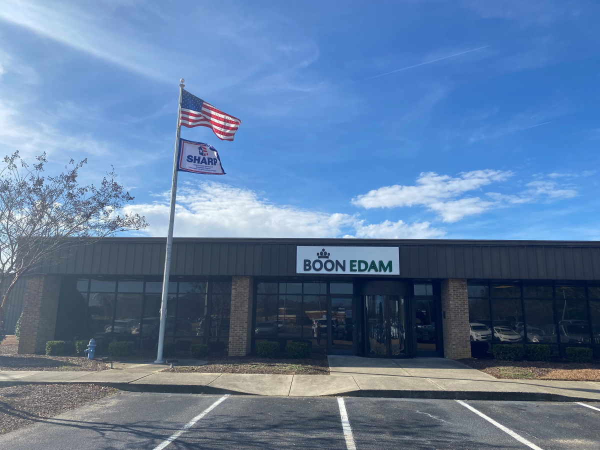 The Boon Edam North American manufacturing facility in Lillington, N.C.