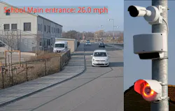 The AXIS Speed Monitor application can be combined with the company’s radar solution and one of their visual or thermal cameras to monitor traffic speeds in places like school zones. The AXIS Speed Monitor application can be combined with the company’s radar solution and one of their visual or thermal cameras to monitor traffic speeds in places like school zones.