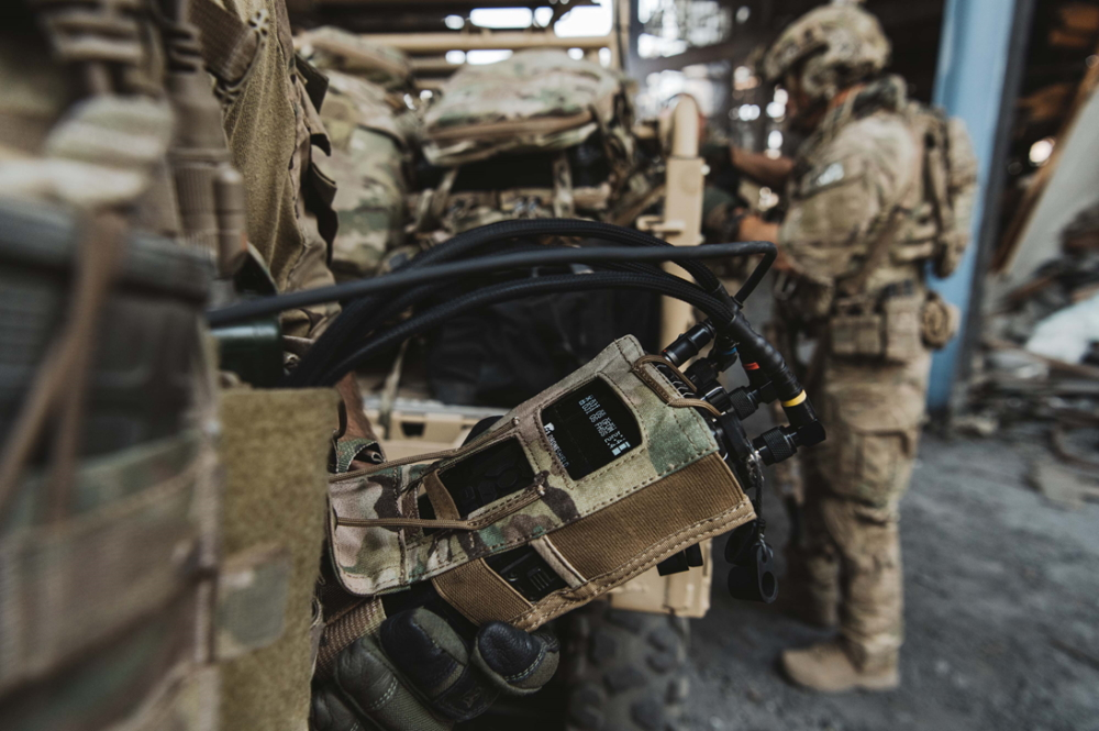 DroneShield RfPatrol body-worn C-UAS device with enrolled firmware upgrades