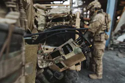 DroneShield RfPatrol body-worn C-UAS device with enrolled firmware upgrades DroneShield RfPatrol body-worn C-UAS device with enrolled firmware upgrades