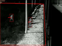 Video analytics work with thermal and visible light cameras and integrate into a facility's VMS to situational awareness. Video analytics work with thermal and visible light cameras and integrate into a facility's VMS to situational awareness.