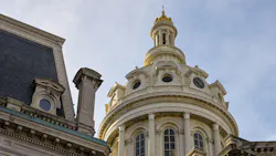 The exterior of Baltimore City Hall. The exterior of Baltimore City Hall.
