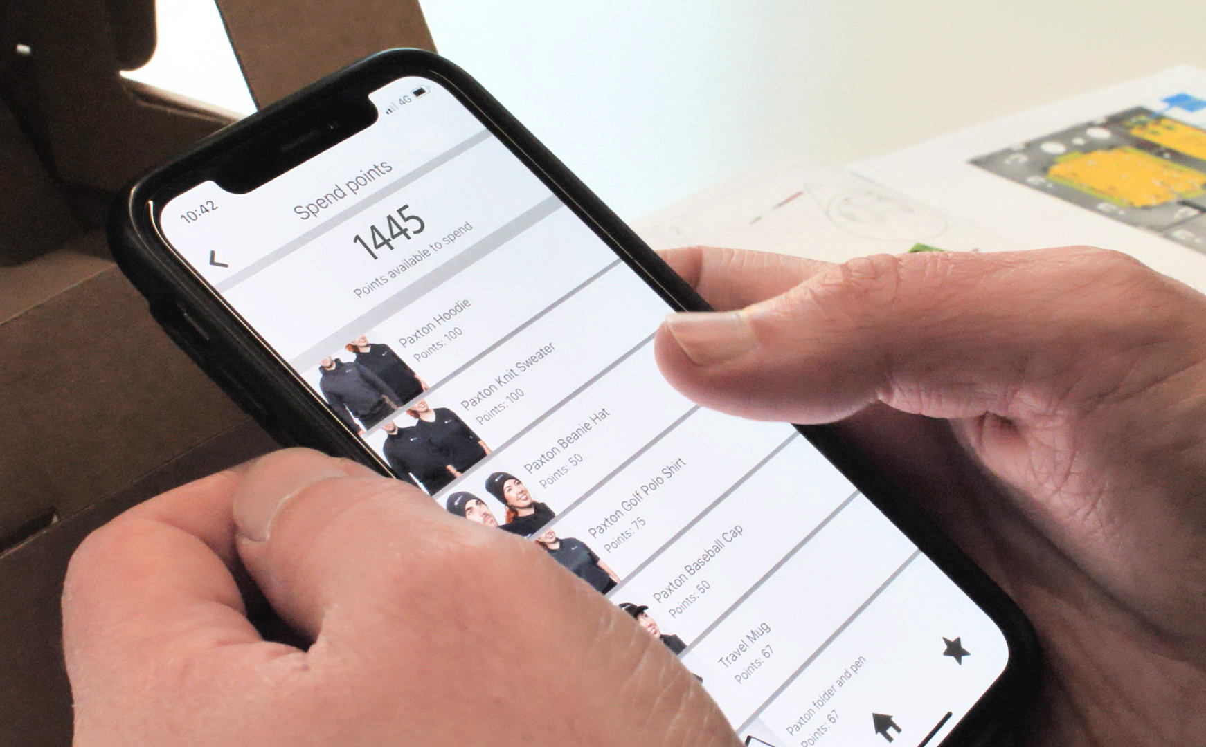 Paxton Rewards Redeem