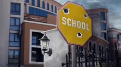 Bigstock School Sign Damaged With Shoot 470435083 Bigstock School Sign Damaged With Shoot 470435083