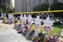 The Tree of Life synagogue in Pittsburgh's Squirrel Hill neighborhood after a shooting in October 2018. The Tree of Life synagogue in Pittsburgh's Squirrel Hill neighborhood after a shooting in October 2018.