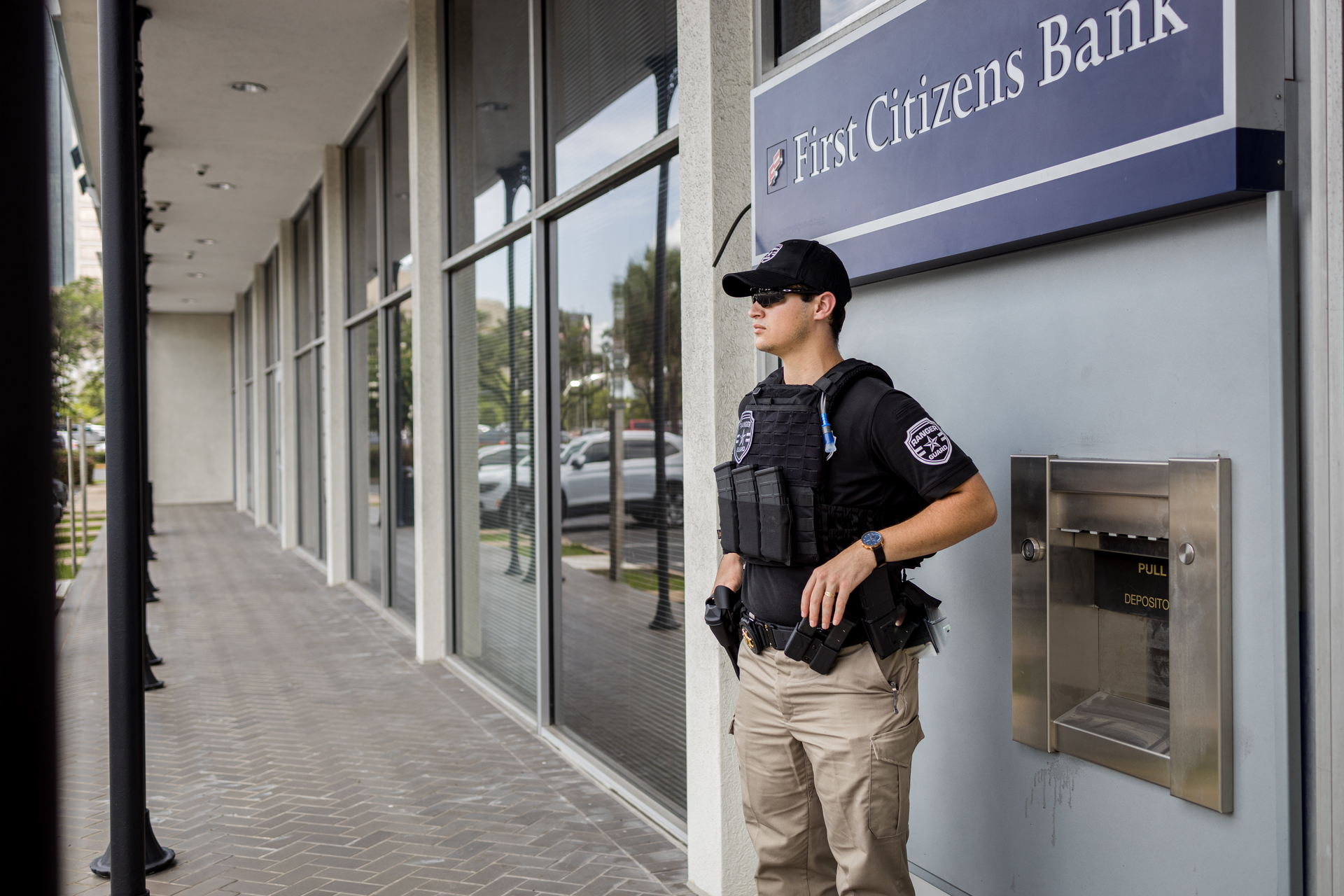 &ldquo;There&rsquo;s been a great increase of people wanting security just to have that increased warmth and welcome, so people feel comfortable going somewhere,' says Jonah Nathan, Vice President of Houston, Texas-based security company Ranger Guard.