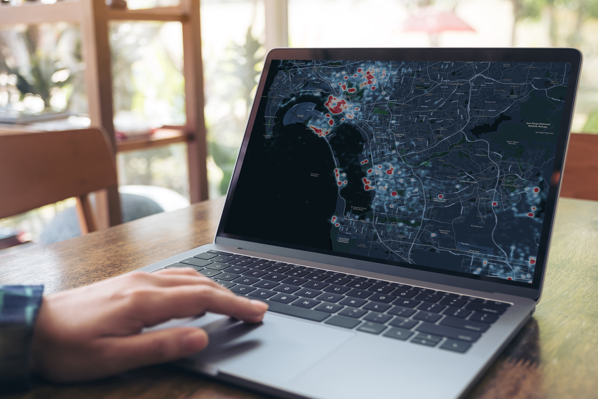 Sky Safe Heat Map Laptop Dark