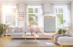 Cherish Health and Alarm.com announced a partnership at CES. The Cherish Serenity radar device looks like a contemporary speaker and can be placed in the corner of a room. Cherish Health and Alarm.com announced a partnership at CES. The Cherish Serenity radar device looks like a contemporary speaker and can be placed in the corner of a room.