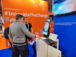 DialogueTrainer held demos in the Netherlands pavilion at CES. DialogueTrainer held demos in the Netherlands pavilion at CES.