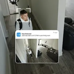 The Smart Indoor Camera provides homeowners line of sight to all activity in their home through features like person detection, motion detection, and preview notifications. The Smart Indoor Camera provides homeowners line of sight to all activity in their home through features like person detection, motion detection, and preview notifications.