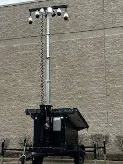 Mobile security camera trailer (Remote Tactical Surveillance Unit - RTSU) integrated with Huffmaster’s VirSec Operation Center. Mobile security camera trailer (Remote Tactical Surveillance Unit - RTSU) integrated with Huffmaster’s VirSec Operation Center.