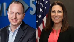 Dale Bottcher of AVI-SPL (L); Tina Peters of SVT (R) Dale Bottcher of AVI-SPL (L); Tina Peters of SVT (R)