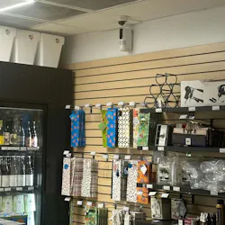 The MyShield system from Essence can be placed inconspicuously on a wall, poised to fill a room with fog upon activation. The MyShield system from Essence can be placed inconspicuously on a wall, poised to fill a room with fog upon activation.