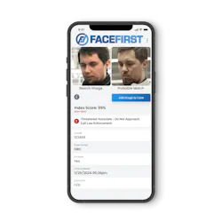 FaceFirst’s ‘ethical face matching platform’ uses facial recognition to identify someone who previously displayed violence at a particular retail location. FaceFirst’s ‘ethical face matching platform’ uses facial recognition to identify someone who previously displayed violence at a particular retail location.