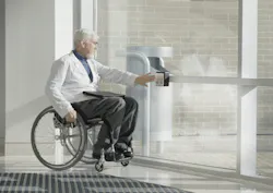 Low-Energy door operators are a key element of ADA compliance. Low-Energy door operators are a key element of ADA compliance.