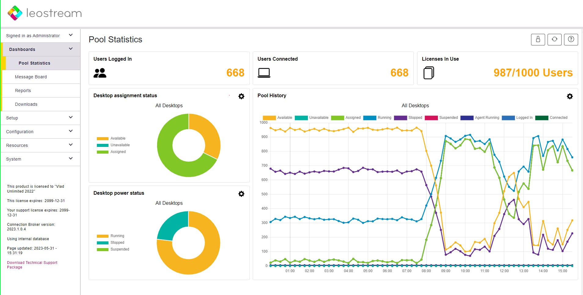 leostream_remote_desktop_access_platform_screensho