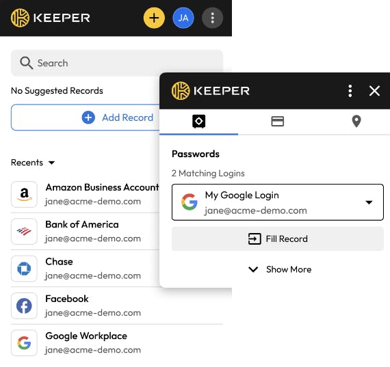 Keeper Security introduces new updates to KeeperFill browser extension
