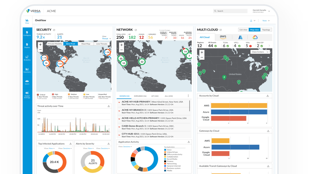 Versa announces VersaONE Universal SASE Platform