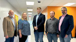 YES Prep’s Keith Weaver, Managing Director of Operations, and Cheris Kotalik, Director of Construction Projects, worked closely with the Pref-Tech team of Kade Kaaz, Kaleb Muck, and Jaime Lovett on the Vanguard Award Project of the Year. YES Prep’s Keith Weaver, Managing Director of Operations, and Cheris Kotalik, Director of Construction Projects, worked closely with the Pref-Tech team of Kade Kaaz, Kaleb Muck, and Jaime Lovett on the Vanguard Award Project of the Year.